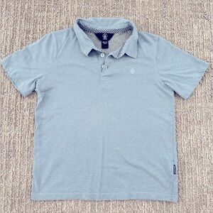 Boys Volcom Polo - Dusty Blue - Sz 7/XL